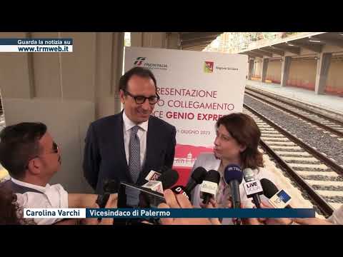 Palermo - Ecco il "Genio express": dalla stazione centrale all'aeroporto in meno di 35 minuti