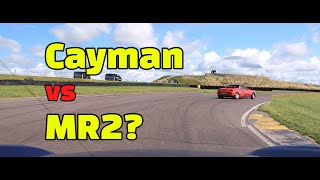 Beaten by 3 Renaults and an impossibly quick MR2 2ZZ - Anglesey CSF23 #porschecayman