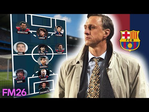 Johan Cruyff's LEGENDARY 3-1-3-3 TACTIC in FM26