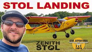 Zenith STOL light sport aircraft precision short landing