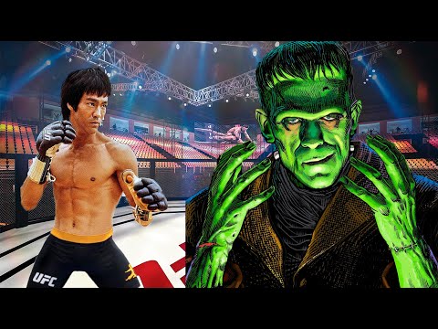 UFC 4 l Bruce Lee vs Frankenstein PS 5 - CRAZY FIGHT