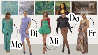 1 Woche Outfits passend zu berühmter Kunst tragen *iconic*  // I’mJette