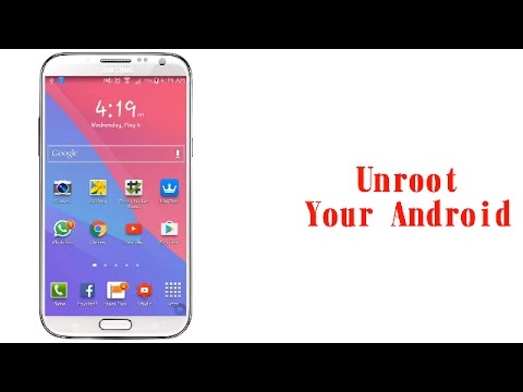 How To Unroot Android Phone | Universal Method | Billi4You