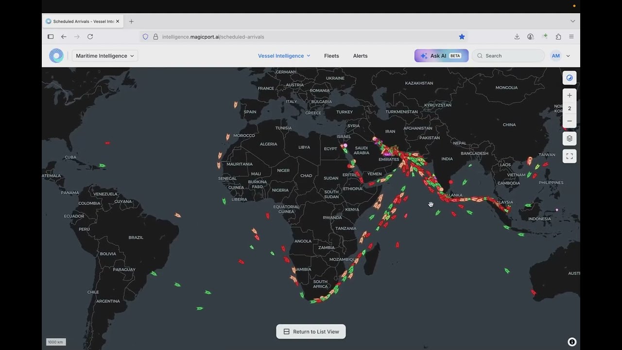 Maritime Intelligence by MagicPort