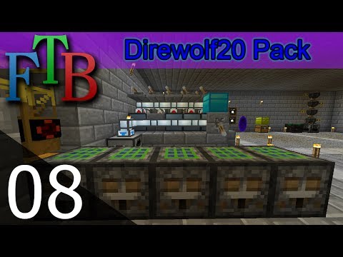 FTB Direwolf20 Server - ep. 08 - Automatic Oreberry Processing