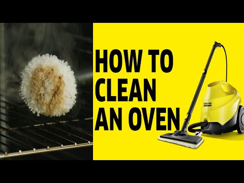 How to Clean Inside of Your Oven with Kärcher Steam Cleaners