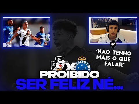 REACT DO RENATINHO: VASCO 0 x 1 CRUZEIRO - O VASCO DA GAMA ACABOU!