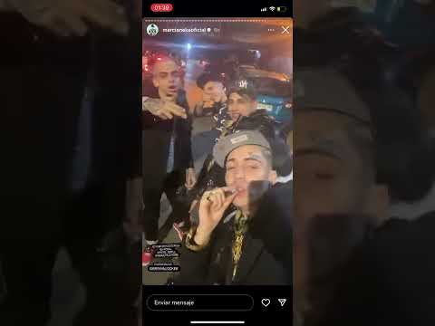 Marcianeke junto a Hozwal y Tunechikidd