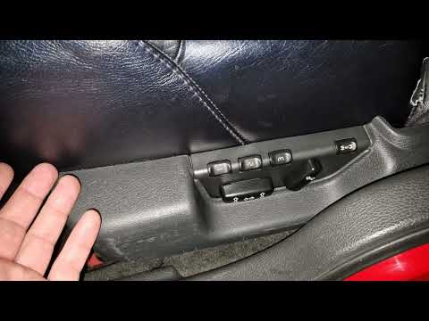 Changing manual seat for electrical seat in Volvo S60 P2 pre FL