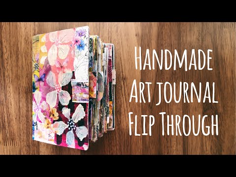 Handmade Art Journal Flip Through (04)