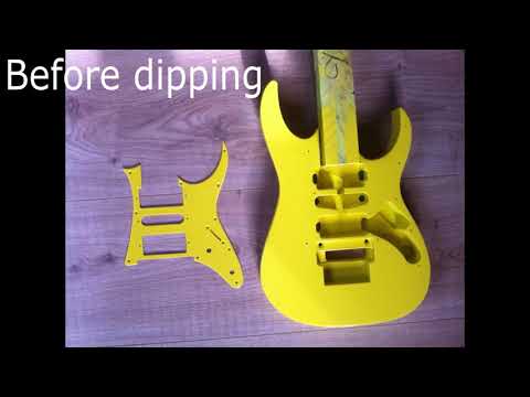 Ibanez UNIVERSE 777P swirled  to “Passion and Warfare” style