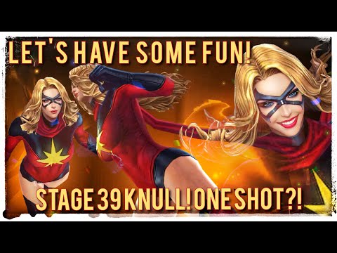 Watch me CLEAR STAGE 39 KNULL WBL..!! With 3 other KNULL busting team-ups..!! MARVEL FUTURE FIGHT