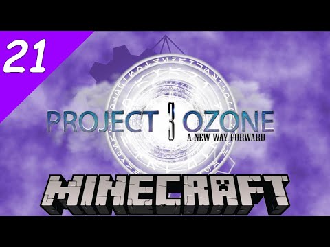 Project Ozone 3 - 21 - Small Extreme Reactor Build | Modded Minecraft