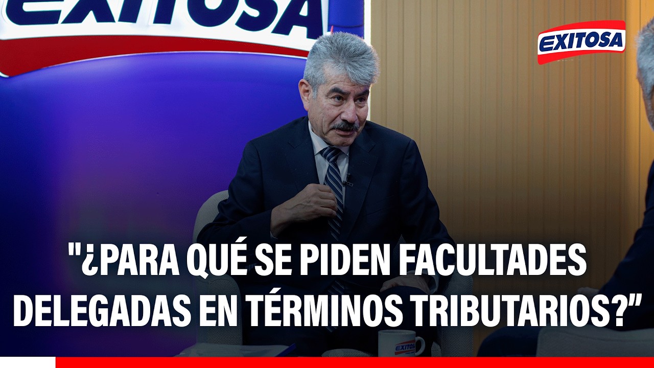 🔴🔵 Rogers Valencia: ¿Para qué se piden facultades delegadas en términos?