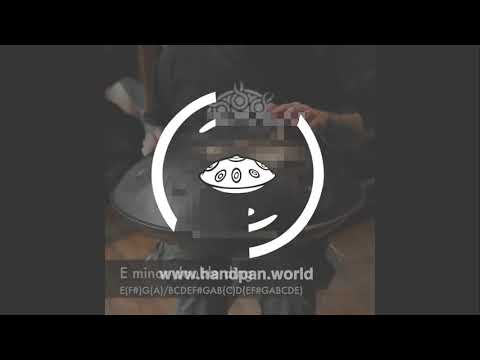 'Kita Pantam' Handpan: E Minor 22 Double Ding | nitrated