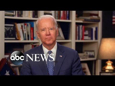 '(Democrats) may have to do a virtual convention' amid coronavirus: Joe Biden | ABC News
