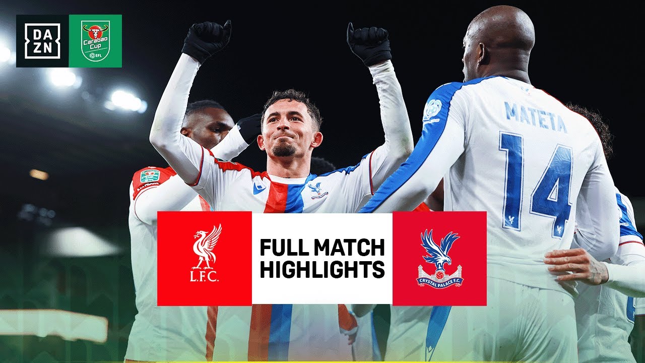 Liverpool FC vs Crystal Palace | Carabao Cup | Fourth Round | 2025-2026