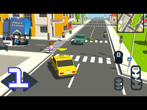City Drivers: Open World - Taxi Driving Jobs Gameplay Walkthrough Part 1 Android,iOS 