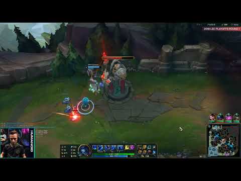 Humanoid POV Stream   SK Gaming vs Splyce   Game 3  Quarter Finals S9 LEC Spring 2019