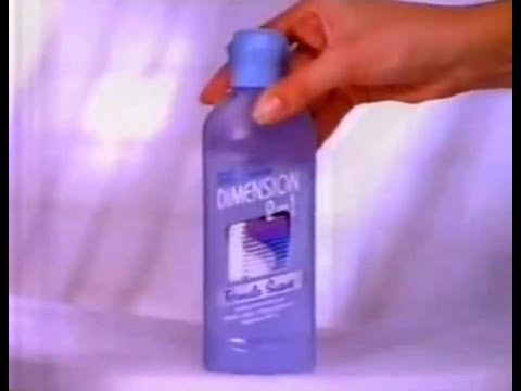 Comercial Shampoo e Condicionador Dimension Suave - 1993