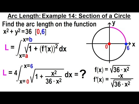Calculus 2 Ch 18 Arc Length of Curves 1 of 18 What is Arc Length