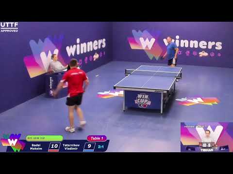 WINners CUP table 1 31.01 Badai Maksim - Tatarnikov Vladimir 16:30