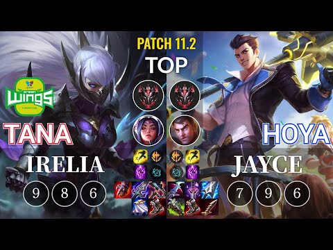 JAG TaNa Irelia vs Hoya Jayce Top - KR Patch 11.2