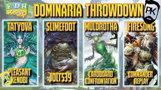 EDH Lounge - Tatyova vs Slimefoot vs Muldrotha vs Firesong - PK's Perspective