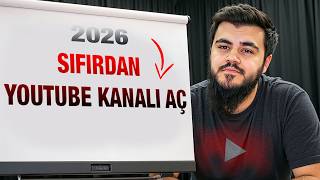 Sıfırdan Profesyonel YOUTUBE KANALI Nasıl Açılır 2026 🧑🏻‍💻 GÜNCEL BİLG