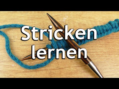 Learn to knit for beginners | Picking up stitches, knit & purl stitches