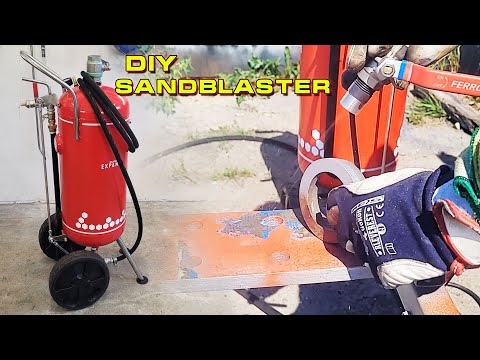 Home Made Sandblaster  DIY