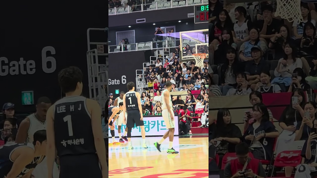 흔치 않는 이현중의 자유투 실패...자유투 루틴은 클레이 탐슨...#Shorts #이현중 #한국농구 #kbl #nba #자유투 #클레이탐슨