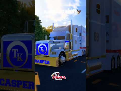 Rumbo a los Amates Izabal🦅👻 #automobile #truckingsims #americantrucksimulator #truckesvlogs #trailer