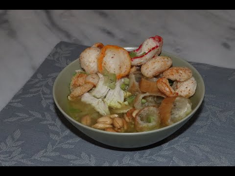 Bubur Ayam -- Indonesian Chicken Porridge