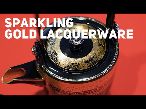 KAGA MAKIE -Sparkling gold lacquerware-