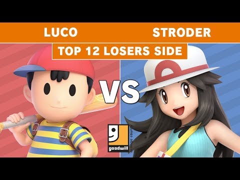 Goodwill $10k Charity Invitational - Luco (Ness) Vs. TUX | Stroder (Pokemon Trainer) Top 12