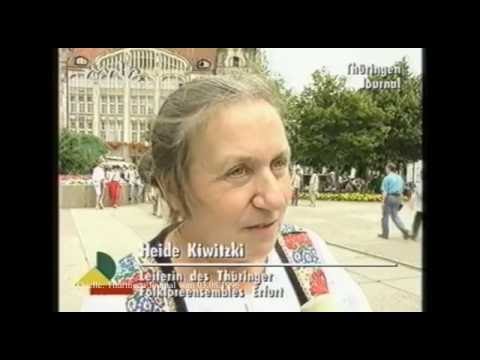 Danetzare 1996 - 1. Internationales Folklorefestival, MDR Thüringen Journal