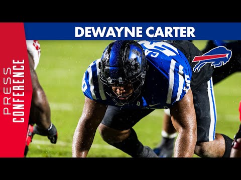 DeWayne Carter “Can’t Wait To Get To Work“ | Buffalo Bills