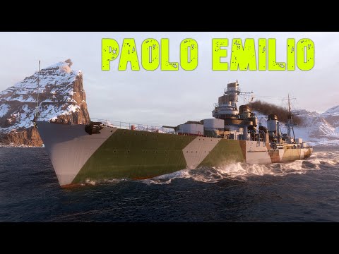 World of WarShips Paolo Emilio - Vanishing Strike – Smoke + Torpedoes #5