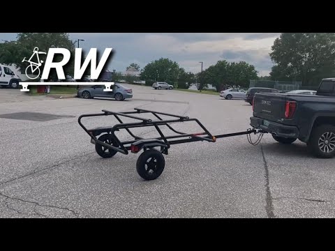 Yakima 8008129 EasyRider High Trailer for Kayaks, Paddleboards, Bikes