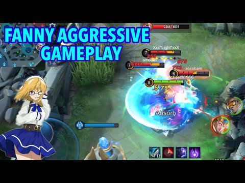 AGGRESSIVE FANNY!! + INSANE CABLES - Mobile Legends Normal Gameplay#2