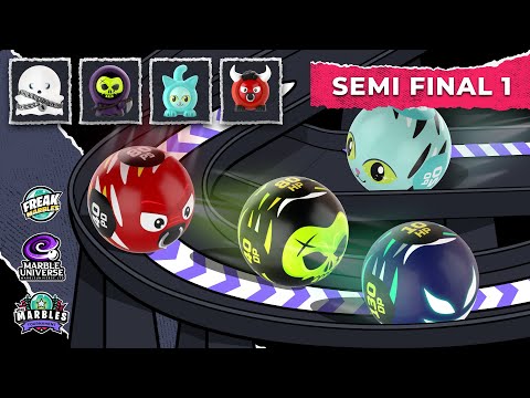 🏁 FREAK MARBLES TOURNAMENT: 1st Semifinal | Marble Universe #freakmarbles #MarbleUniverse