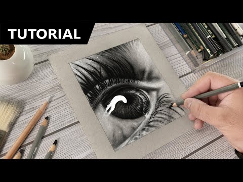 How to Draw REALISTIC Eye | Step by Step