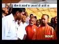 Yogi Adityanath pays surprise visit to Roja Gehu Mandi in Shahjahanpur