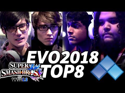 EVO 2018 SMASH Wii TOP8 (TIMESTAMP) Lima CaptainZack Nietono Mistake MVD MrE Choco Naito