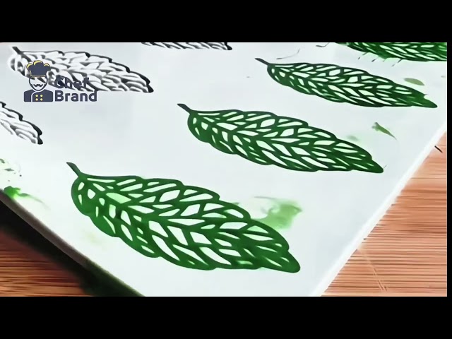 قالب سيلكون لتزيين الطبق 3*60*278 ملم