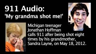 911 Audio: 'My grandma shot me!' video