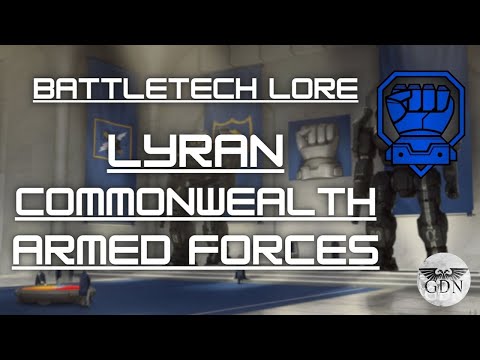 Battletech Lore - Lyran Commonwealth Armed Forces (Space Germans)