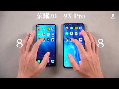 Honor 20 vs Honor 9X Pro Speed test 2019