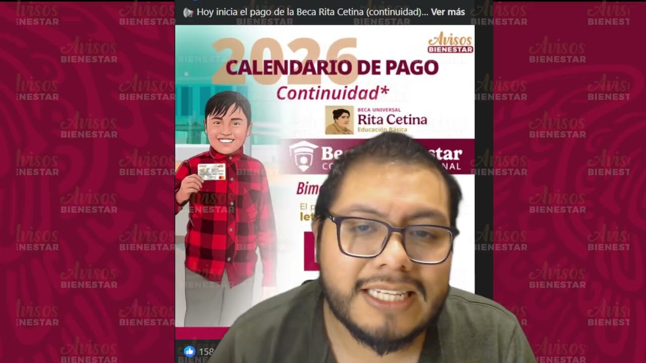 ¡CHECALE! estas letras ya recibieron el pago de enero - febrero 2026 de la beca Rita Cetina